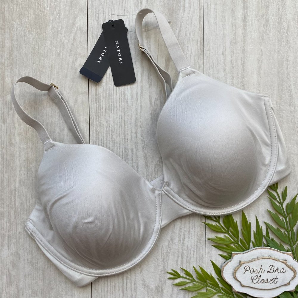 Natori 34DDD Revelation Contour Underwire Bra NWT T-Shirt 34F Foam Padded NEW